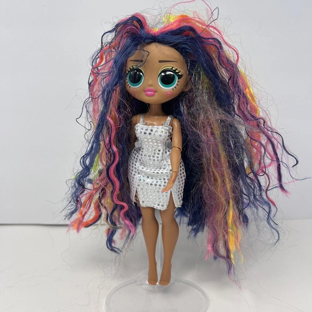 LOL Surprise OMG Sketches Fashion Doll with‎ Rainbow Hair 2019 Incomplete